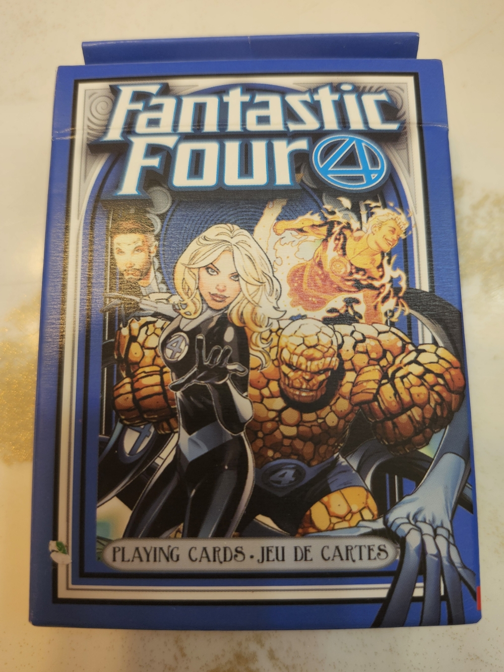 Marvel Fantastic Four Card Deck - Blue